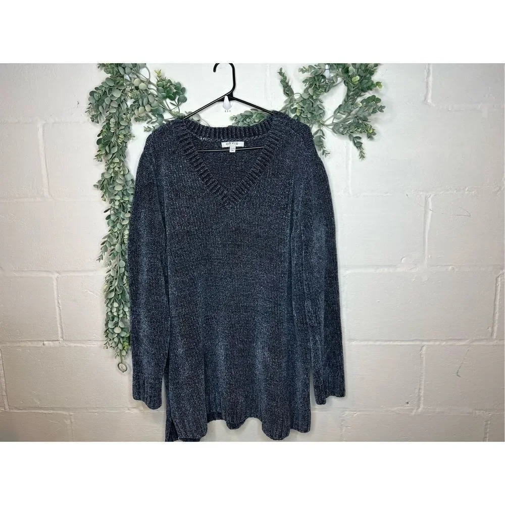 Orvis neck sweater